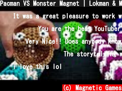 Pacman VS Monster Magnet | Lokman & Magnetic Games  (c) Magnetic Games
