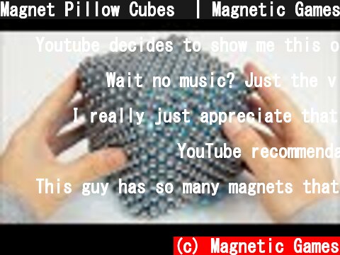 Magnet Pillow Cubes  | Magnetic Games  (c) Magnetic Games