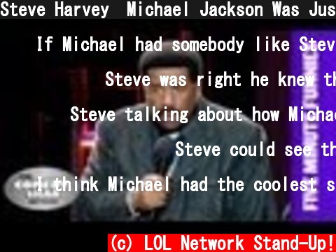 Steve Harvey⎢Michael Jackson Was Just Different⎢Shaq's Five Minute Funnies⎢Comedy Shaq  (c) LOL Network Stand-Up!