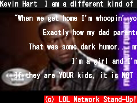 Kevin Hart⎢I am a different kind of parent⎢Shaq's Five Minute Funnies⎢Comedy Shaq  (c) LOL Network Stand-Up!