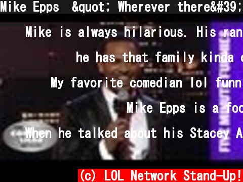 Mike Epps⎢" Wherever there's a van there's an Old Man!"⎢Shaq's Five Minute Funnies⎢Comedy Shaq  (c) LOL Network Stand-Up!