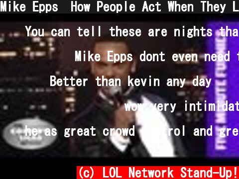 Mike Epps⎢How People Act When They Lose Their Money⎢Shaq's Five Minute Funnies⎢Comedy Shaq  (c) LOL Network Stand-Up!