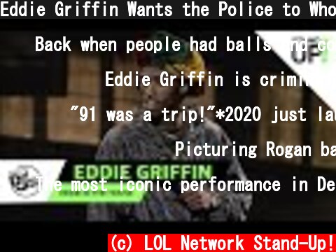 Eddie Griffin Wants the Police to Whoop Him | Def Comedy Jam | LOL StandUp!  (c) LOL Network Stand-Up!