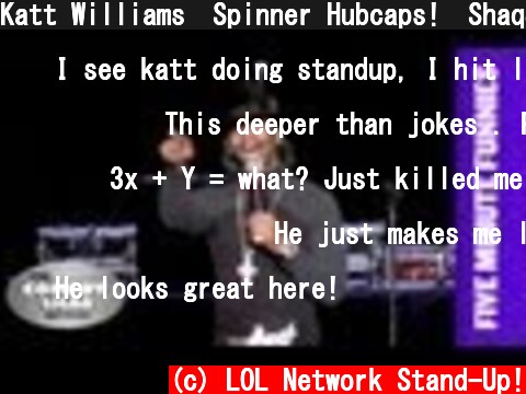 Katt Williams⎢Spinner Hubcaps!⎢Shaq's Five Minute Funnies⎢Comedy Shaq  (c) LOL Network Stand-Up!